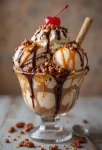 Turtle Ice Cream: 5 Of The Most Powerful And Delicious Dessert Recipes 11 turtle sundae with caramel and nuts