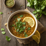 lentil soup with coriander
