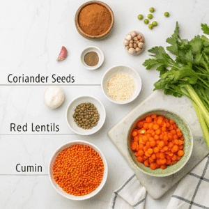 Everything you need to know about the most powerful benefits and alternatives to coriander spice, plus helpful tips. 9 ingredients for lentil soup with coriander