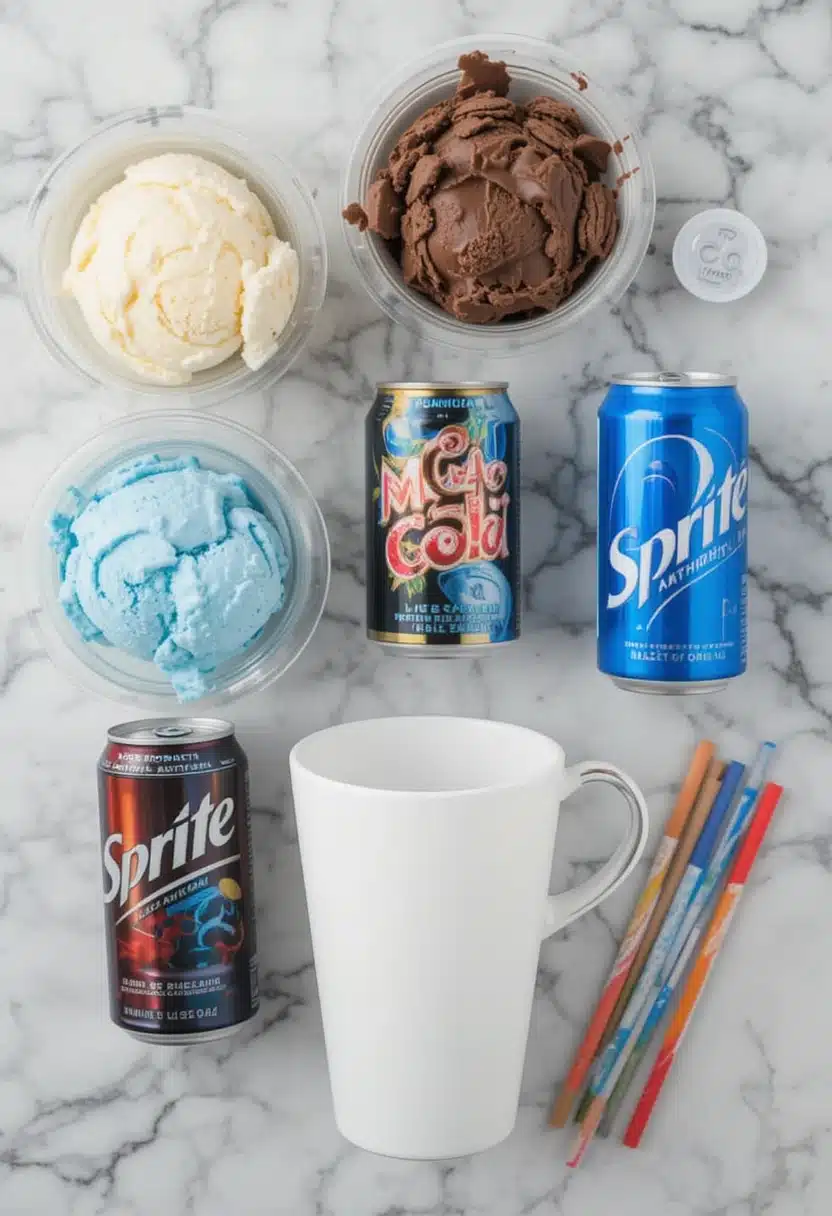  ice cream float ingredients