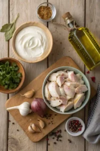  Ingredients for turkish chicken doner kebab recipe