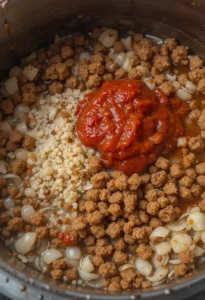 Cooking base for ground Turkish soup