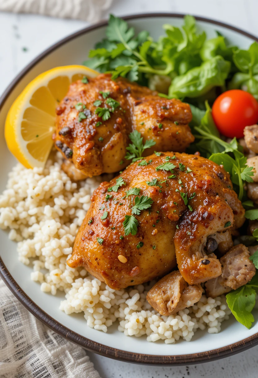 Turkish Chicken and Rice Pilaf