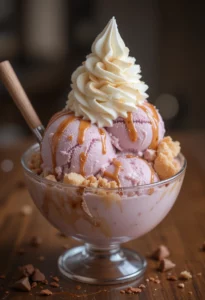 Handels taro ice cream Dessert: How to Make It Successfully 15 Taro ice cream sundae