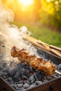 Turkish Chicken Recipes with Yogurt: Juicy, Flavorful, and Easy to Make 11 Grilling yogurt-marinated Turkish chicken