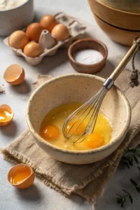 Goat Milk Ice Cream: 4 Successful Ways to Make It Creamier 9 Whisking ice cream base for goat milk recipe