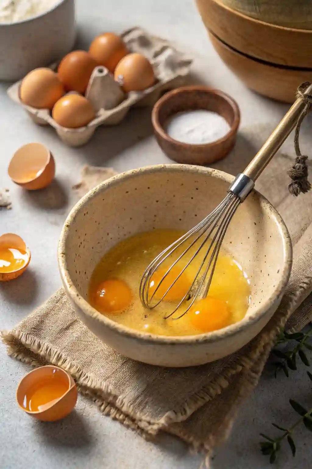  Whisking ice cream base for goat milk recipe