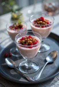 Mahalabia Main Ingredients: The Heart of a Turkish Dessert Classic 6 Turkish mahalabia served cold