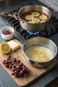 Turkish Dessert With Cheese: Best 5-Min Prep Recipe You’ll Love 12 prepare-syrup-butter-pan-turkish-kunefe.jpg