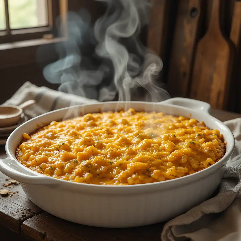 Broccoli Cheese Rice Casserole
