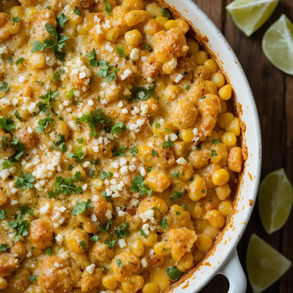 Mexican Street Corn Casserole Featured