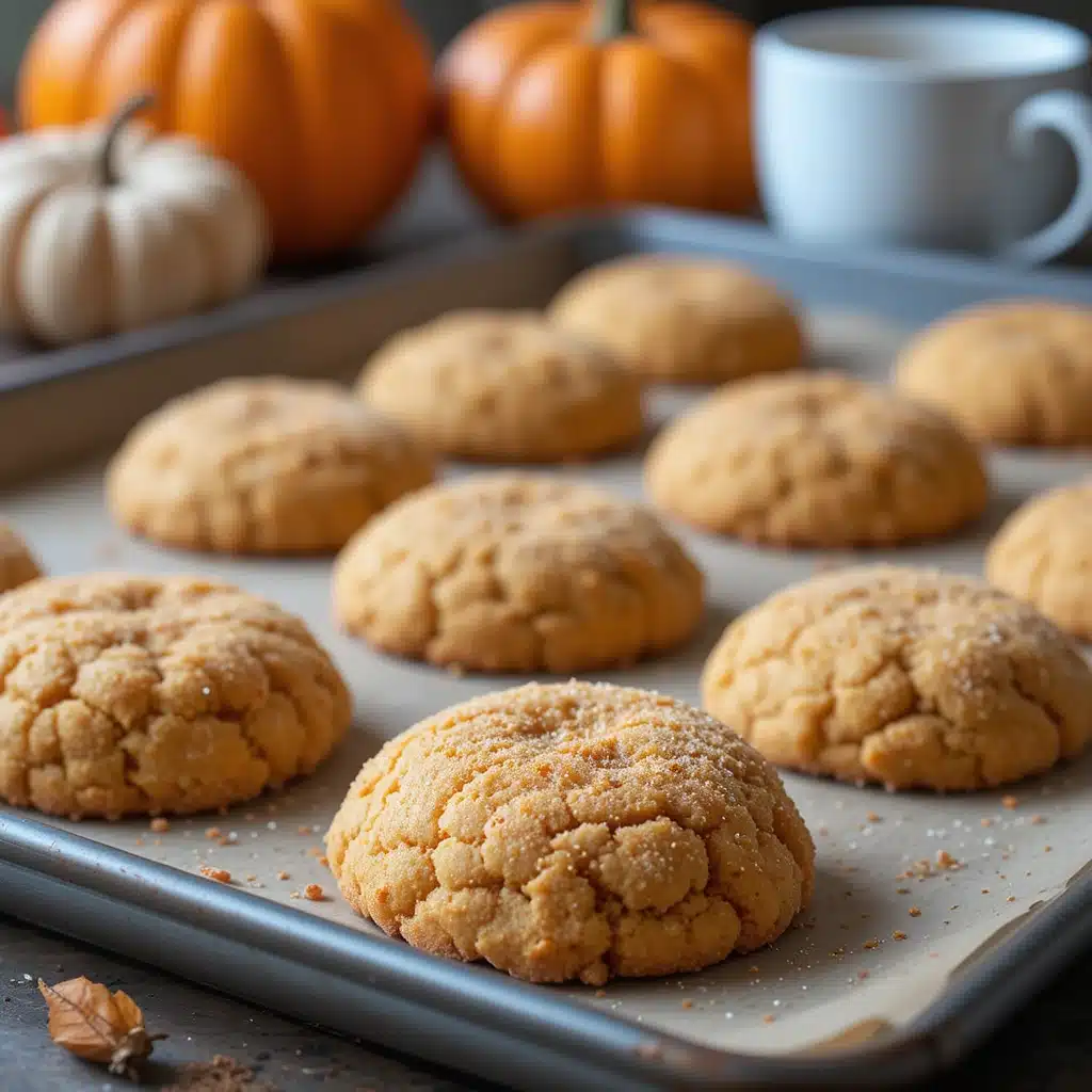 Pumpkin Snickerdoodle Cookies