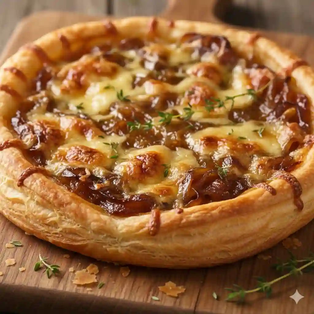 Caramelized Onion Gruyere Tart