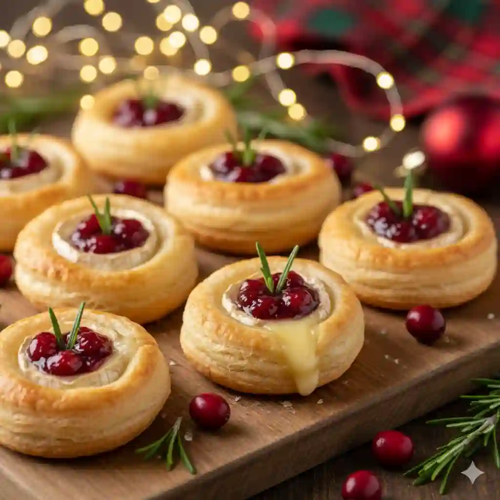 Cranberry Brie Bites