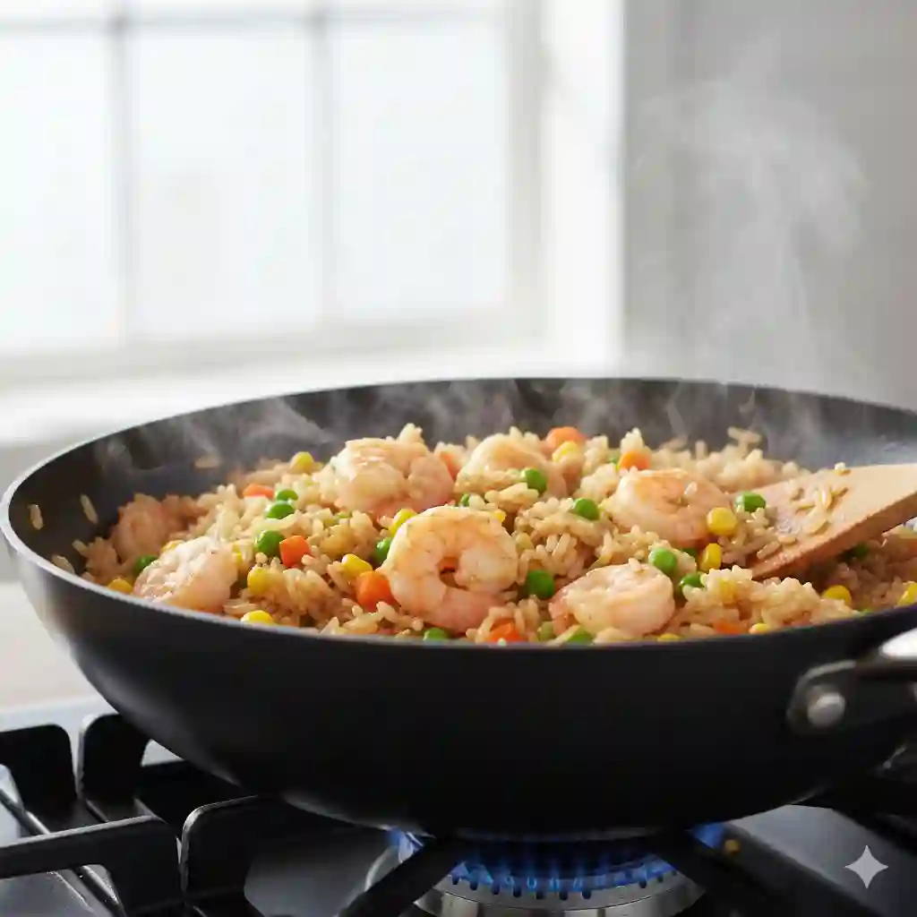 Gluten Free Shrimp Fried Rice
