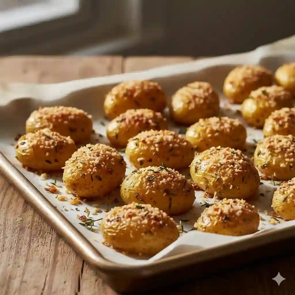 Parmesan herb roasted potatoes