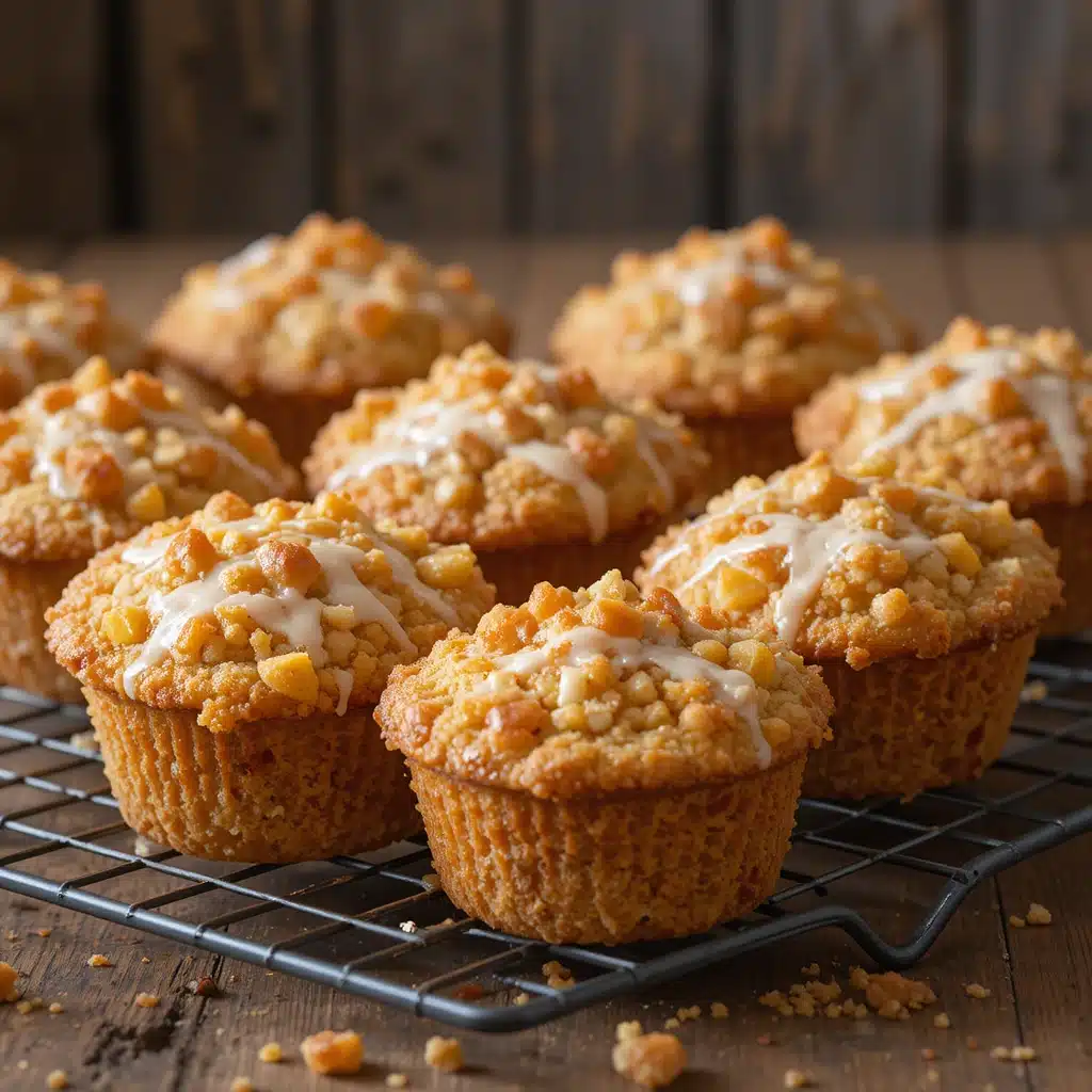 Peach Cobbler Muffins: Soft, Moist & Buttery