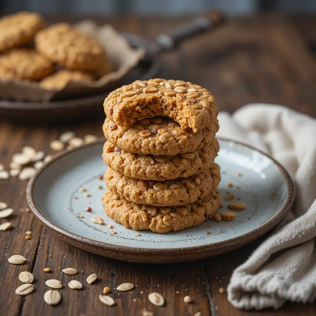 Peanut Butter Oat Cookies