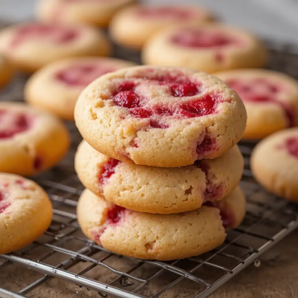 Soft Raspberry Lemon Cookies