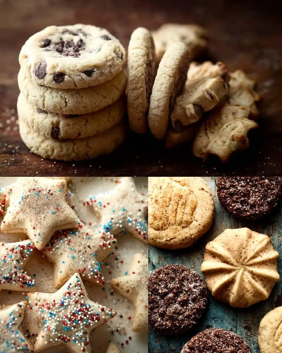 Collection of 25 unique cookie recipes for delicious treats