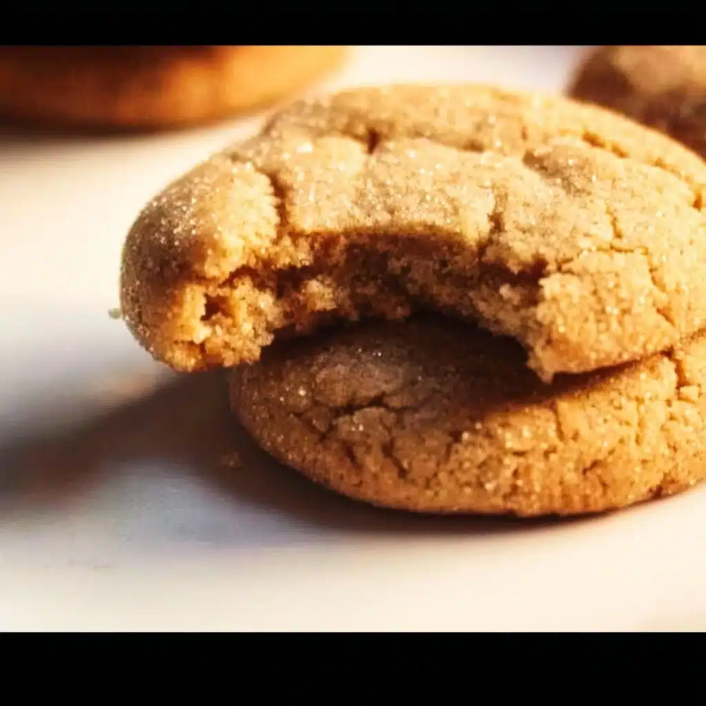Delicious 3-ingredient brown sugar cookies on a plate
