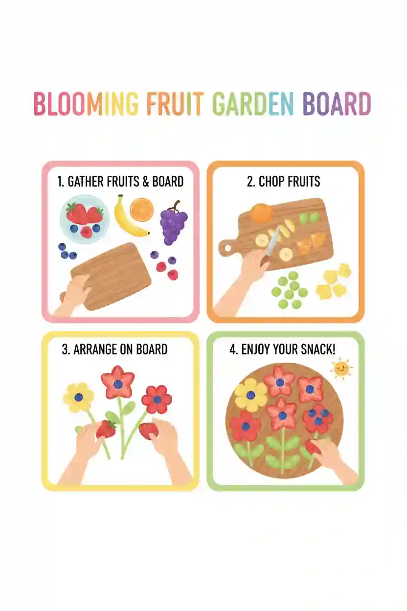 Blooming Fruit Garden Board – Visual Recipe