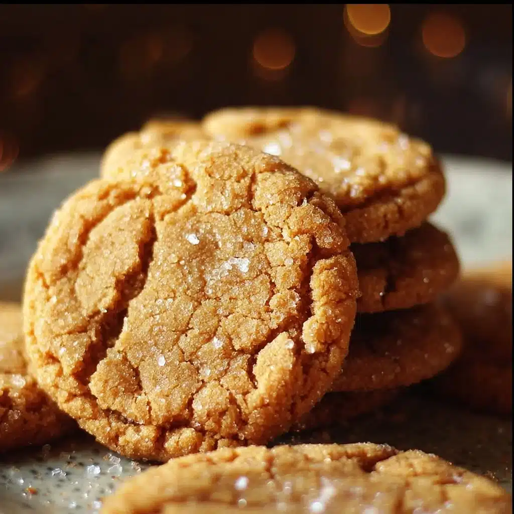 Freshly baked chewy brown sugar cookies on a cooling rack