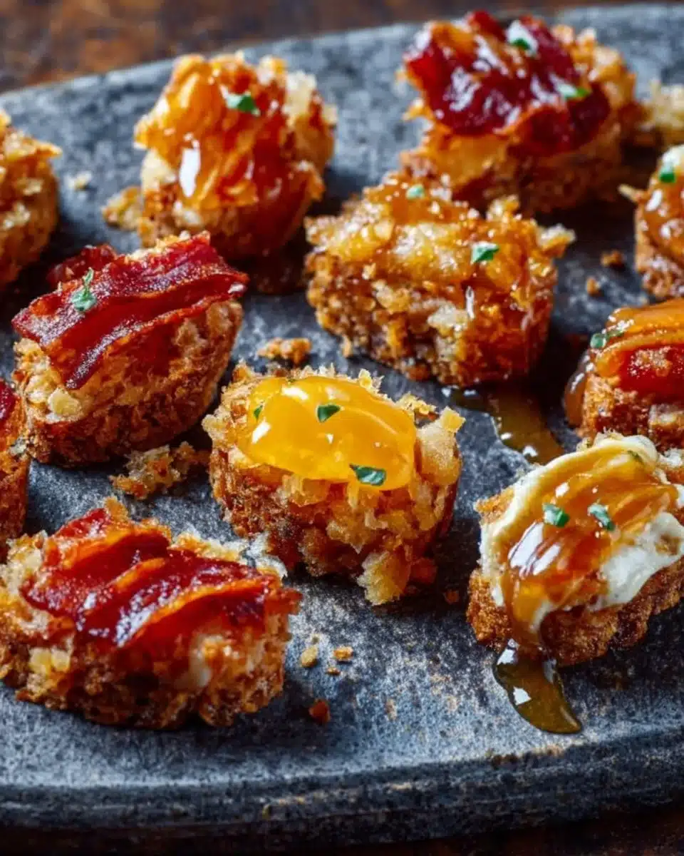 A variety of delicious New Year’s Eve appetizers arranged for a potluck party.