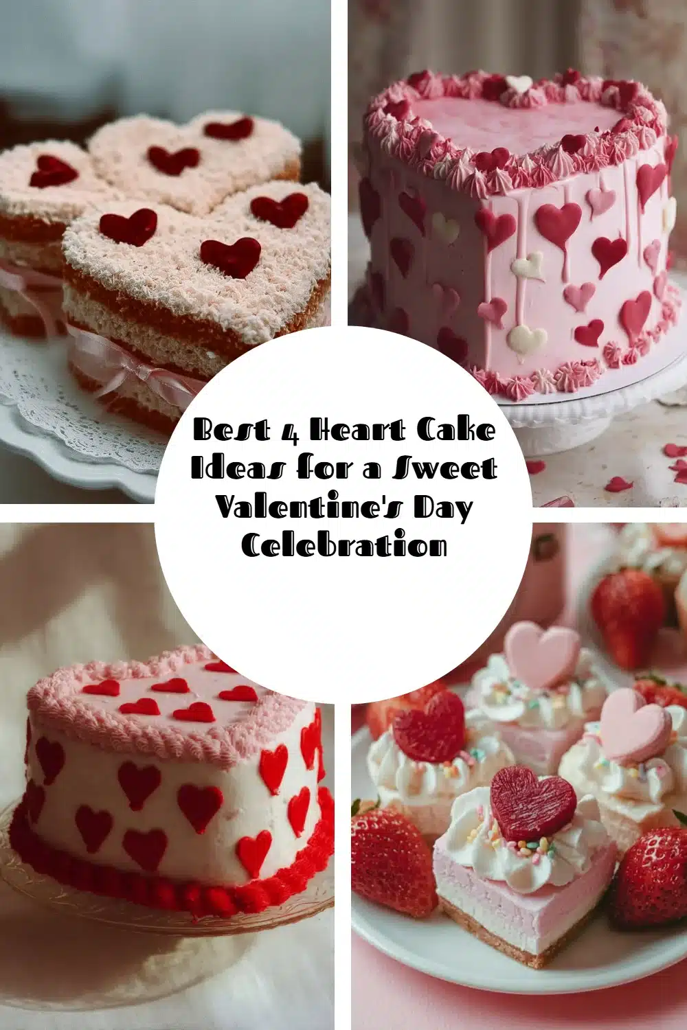 Delicious heart cake ideas for Valentine's Day celebration