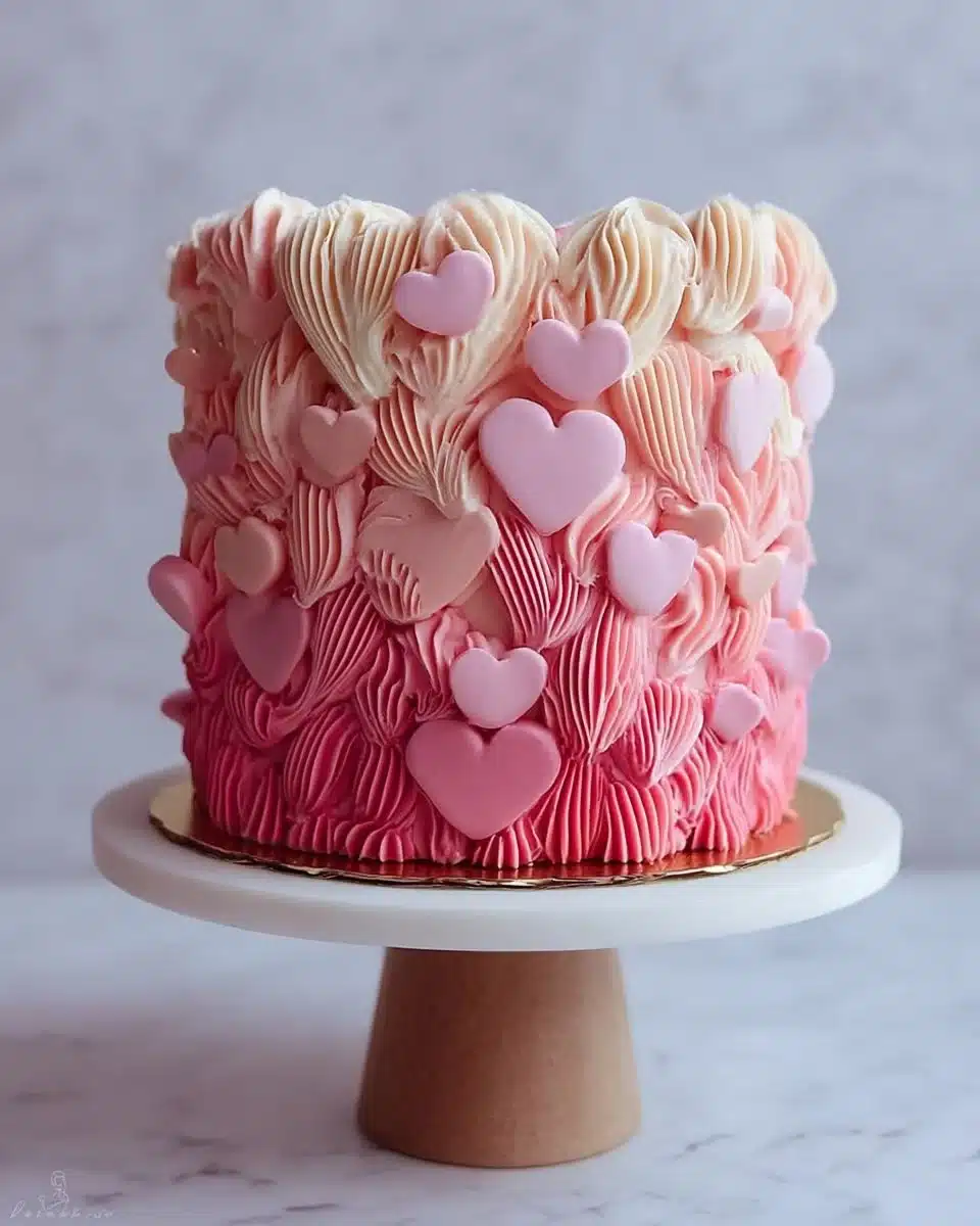 Best 4 Valentine's Day Cake Ideas to Impress Your Loved Ones 3 Steph Q | Qookie The Cakery on Instagram: "Excited to be seeing all the Valentine’s cakes rolling out already! You know I had to start mine with a throwback of … | Cake designs, Cake decorating designs, Creative birthday cakes