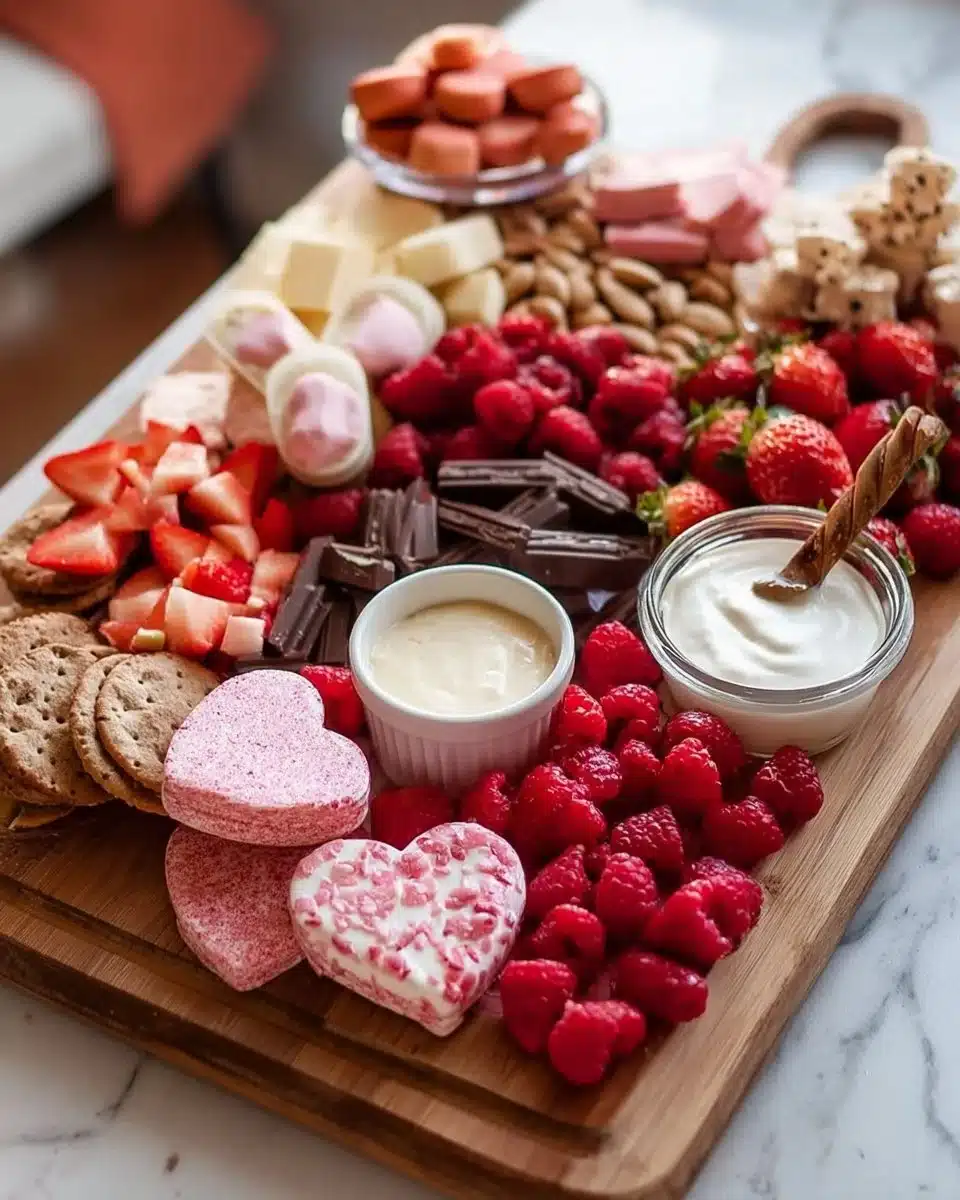 Galentine's Dessert Charcuterie Board