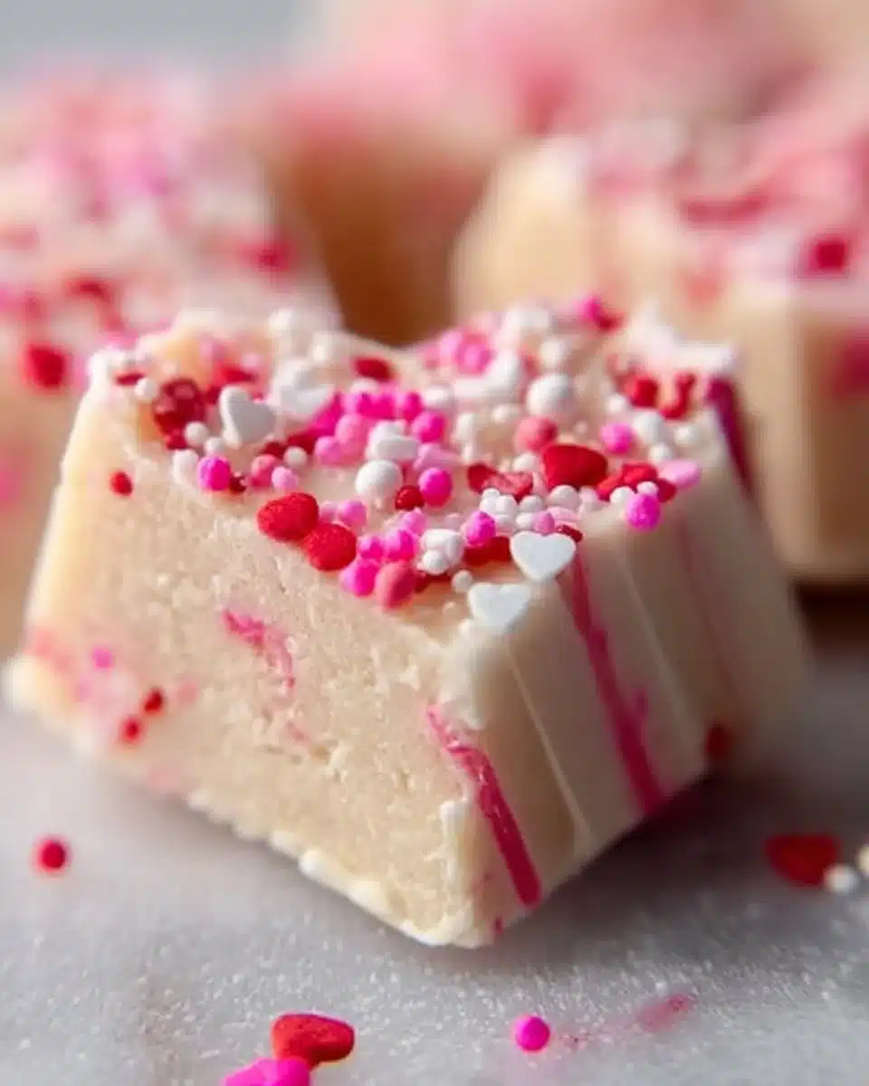 Sugar Cookie Fudge Bites