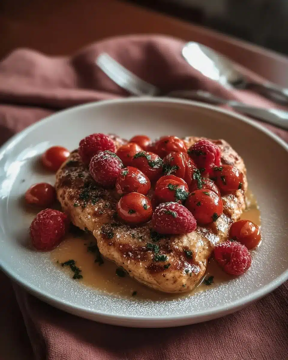 Creamy Chicken with Tomatoes
