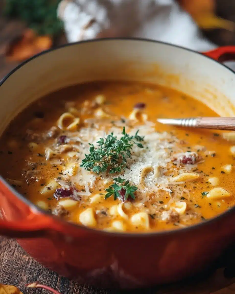 A selection of hearty fall soups in colorful bowls, perfect for chilly weather.