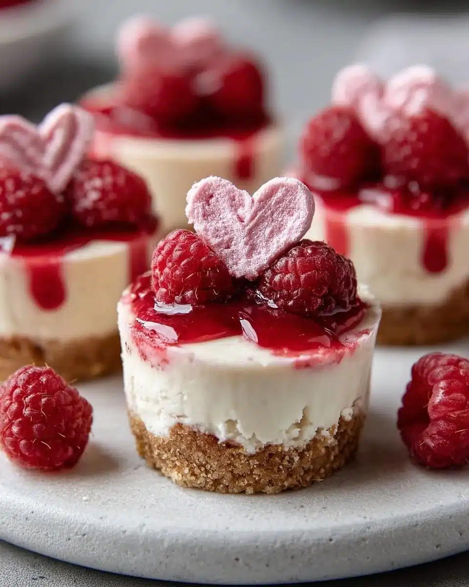 Delicious no-bake cheesecake cups topped with fresh fruit
