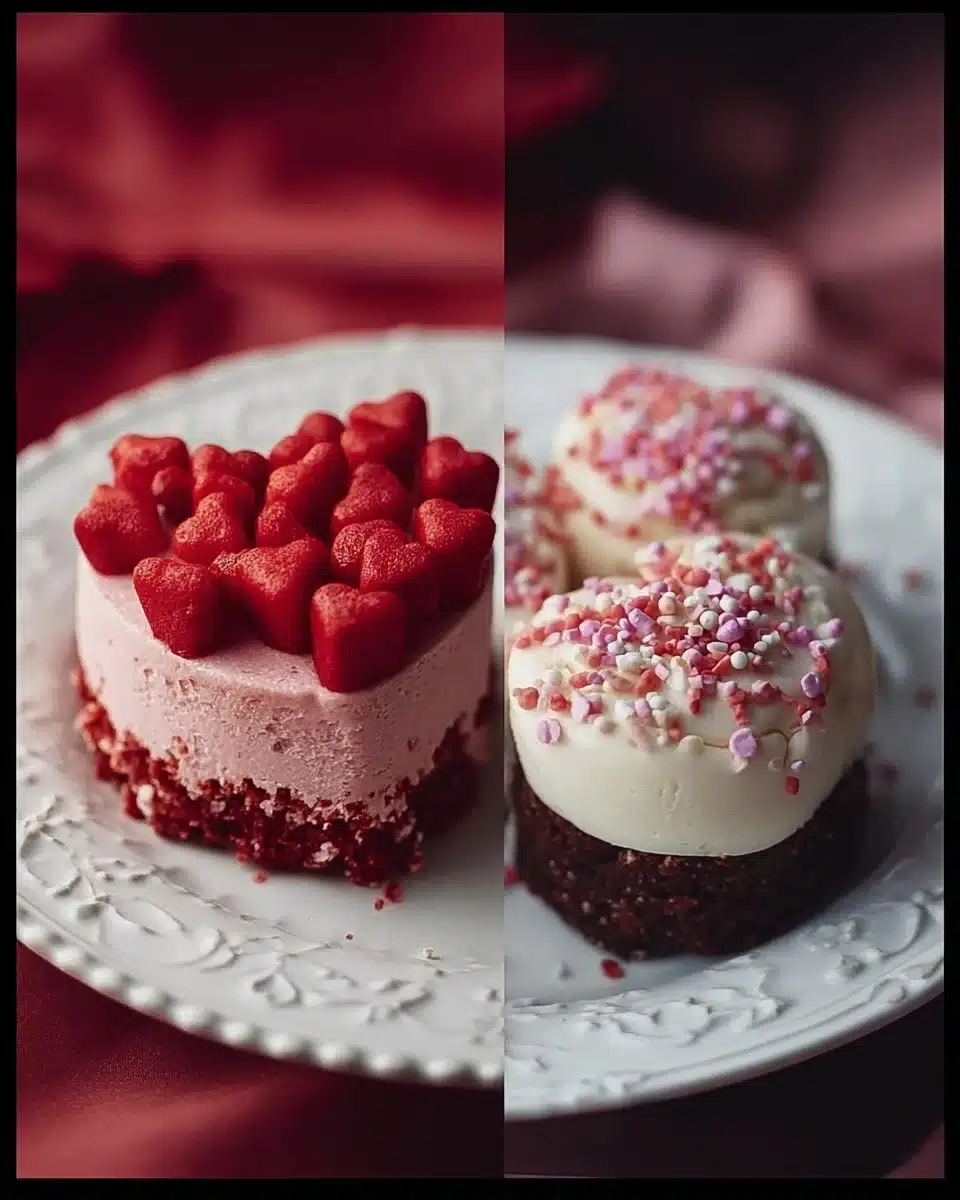 Delicious no-bake Valentine's Day desserts, perfect for celebrating love.