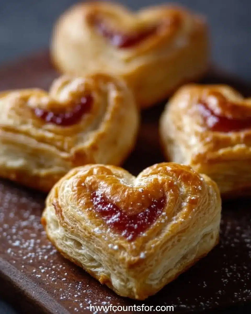 Puff Pastry Hearts