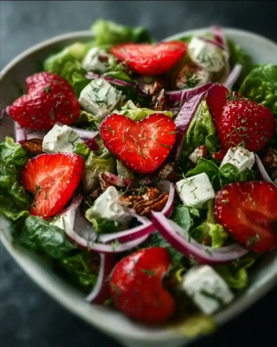 Delicious Sweetheart Salad with vibrant ingredients on a plate