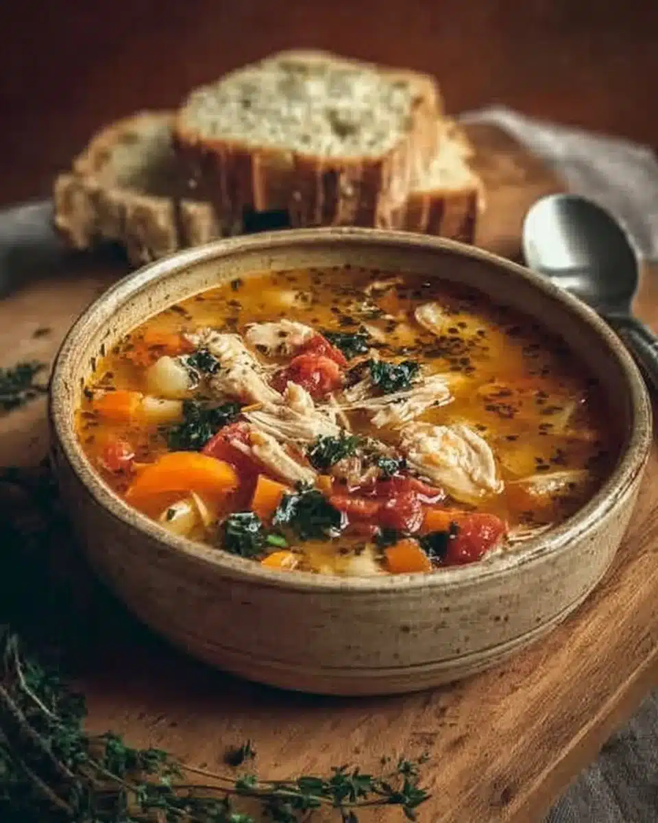 Tuscan Chicken Soup