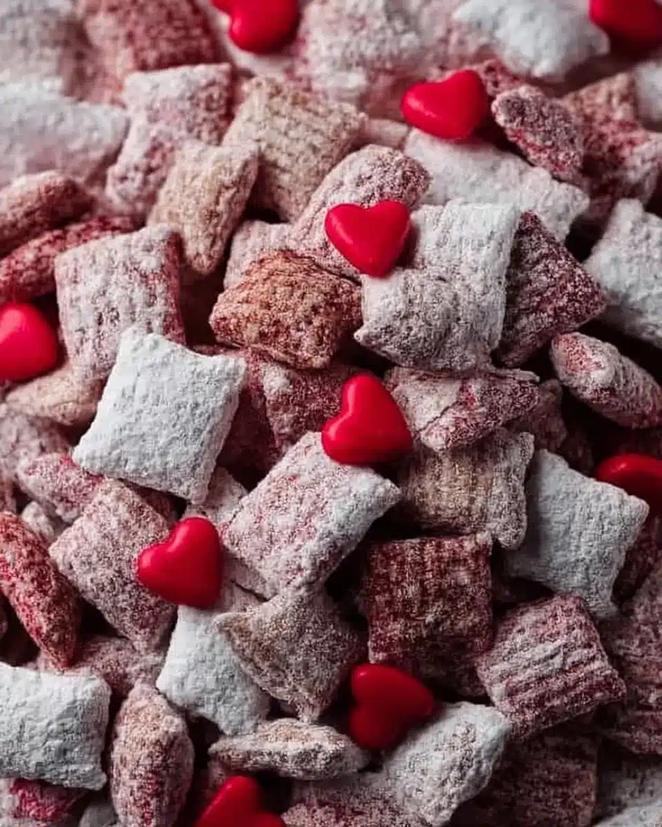 Valentine’s Day Muddy Buddies