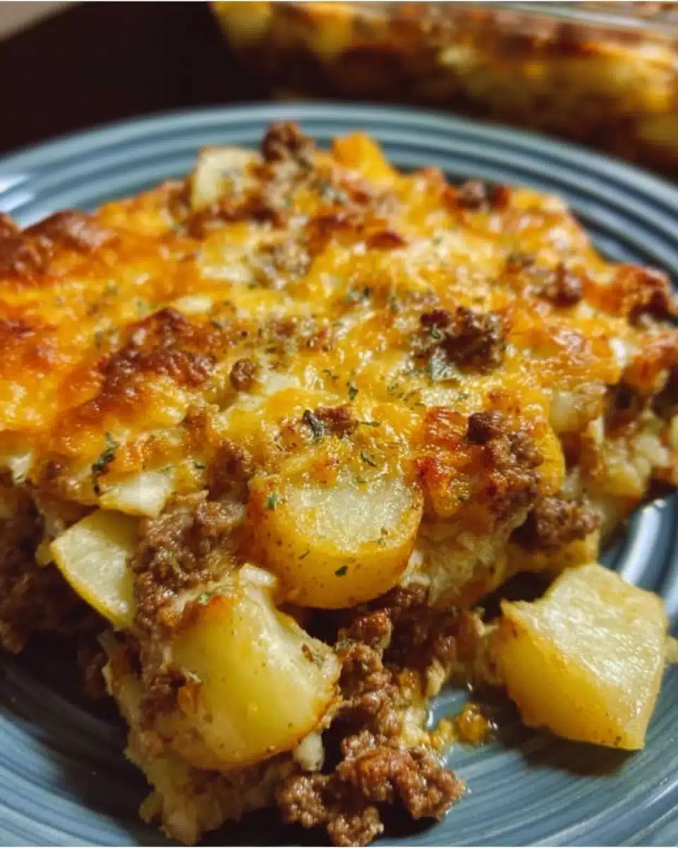 5-Ingredient Hamburger & Potato Casserole