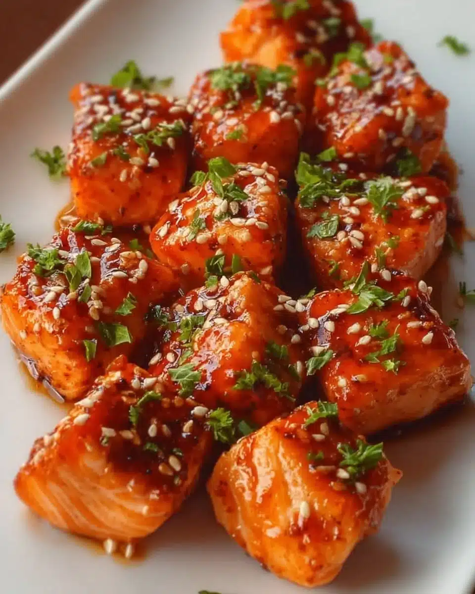 Bang Bang Salmon Bites