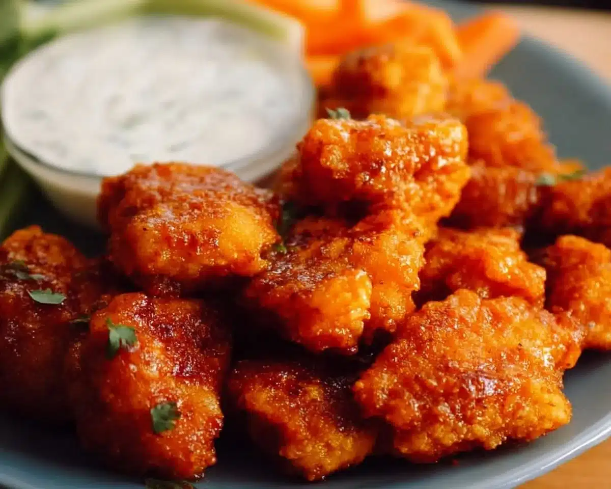 Boneless Buffalo Chicken Bites | Game Day Perfection!