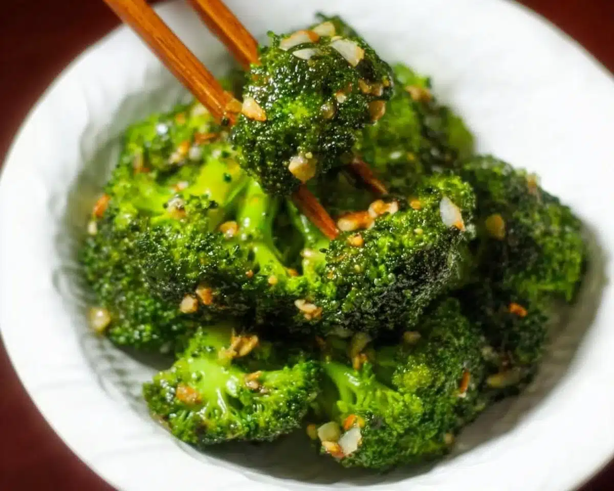 Broccoli with Garlic Sauce