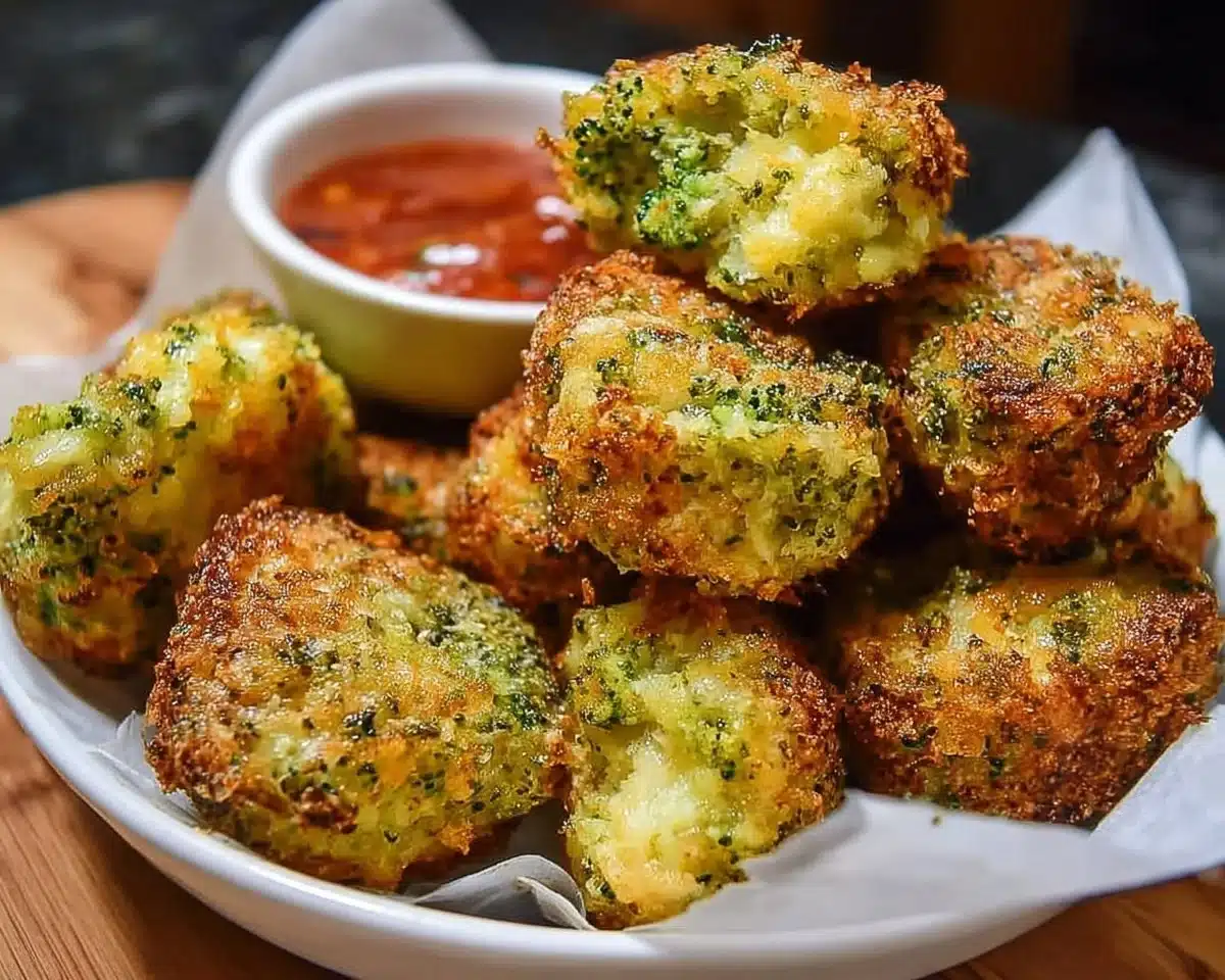 Cheesy Broccoli Tots
