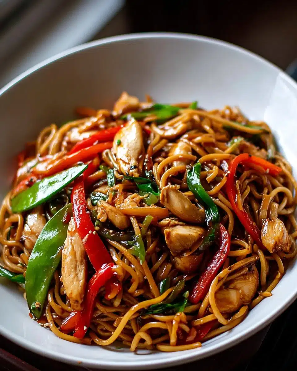 Chicken Lo Mein