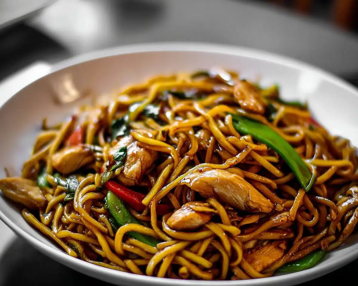 Chicken Lo Mein
