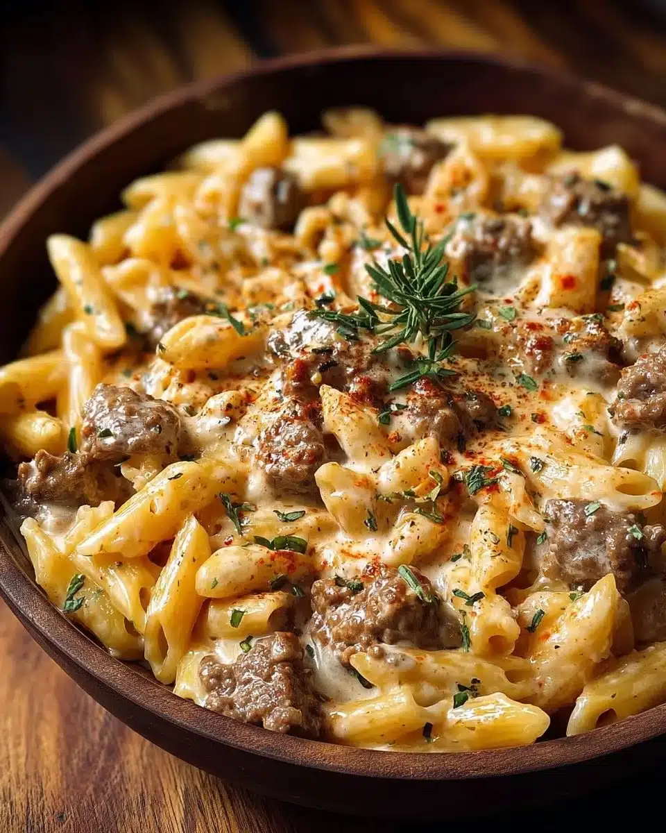 Creamy Beef Pasta