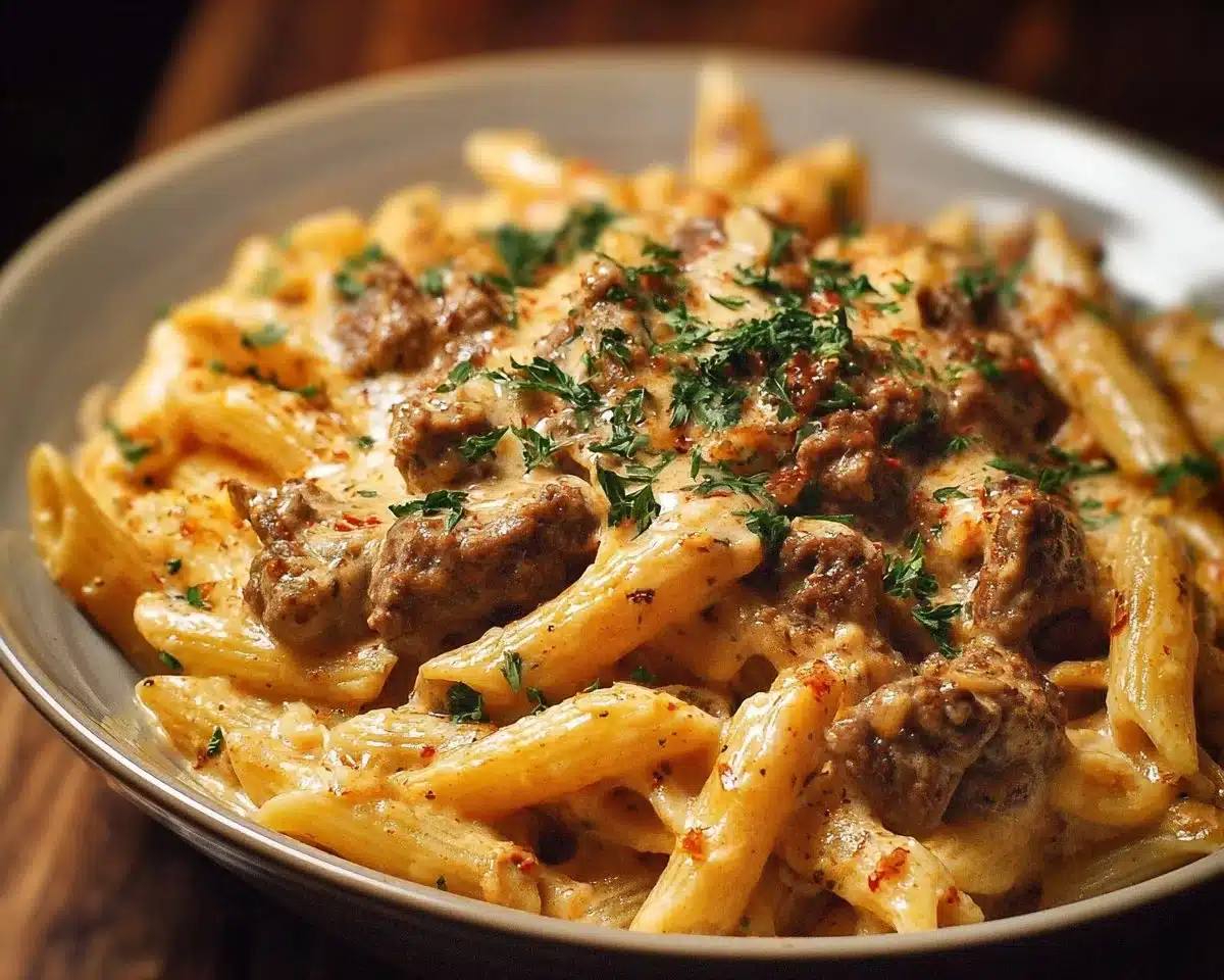 Creamy Beef Pasta