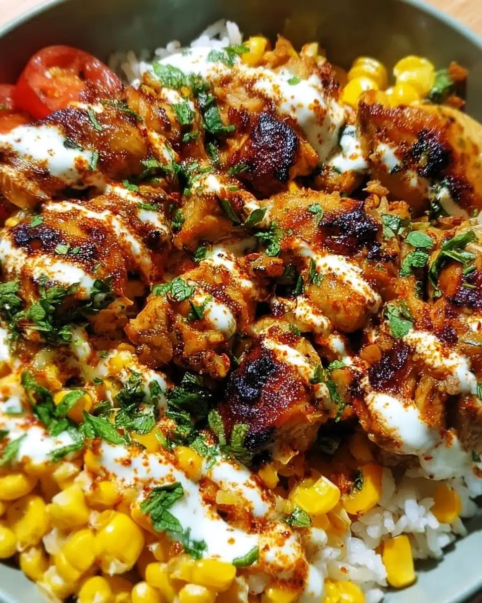 Easy Street Corn Chicken Bowl